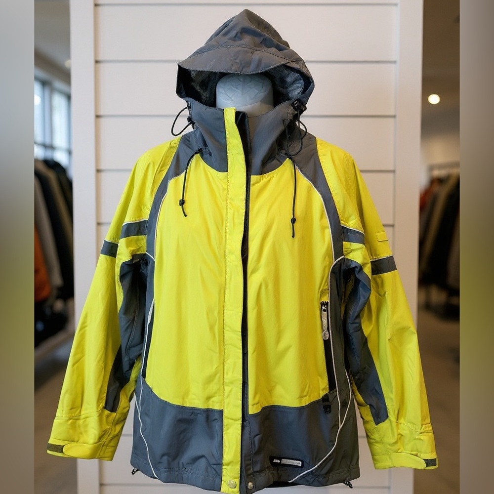 Vintage REI Outdoor Two Tone Trail Hooded Jacket